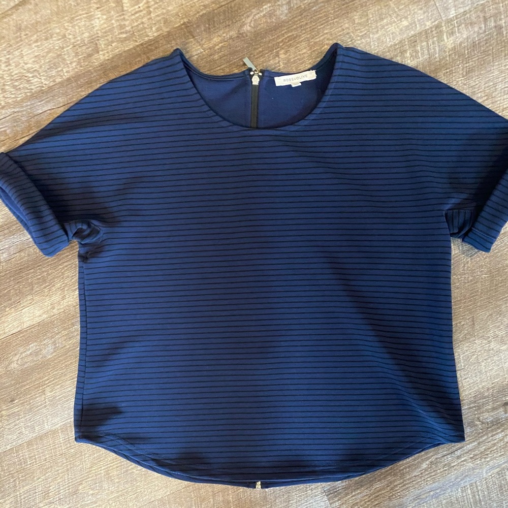 T-shirt cut blouse